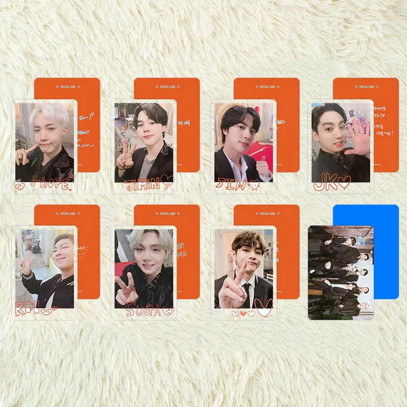 

Kpop Stray Kids JungKook Photocards PREMISSION Album Suga Hyunjin Photocard Jin Jimin V TaeHyung Lomo Cards Kpop Accessories