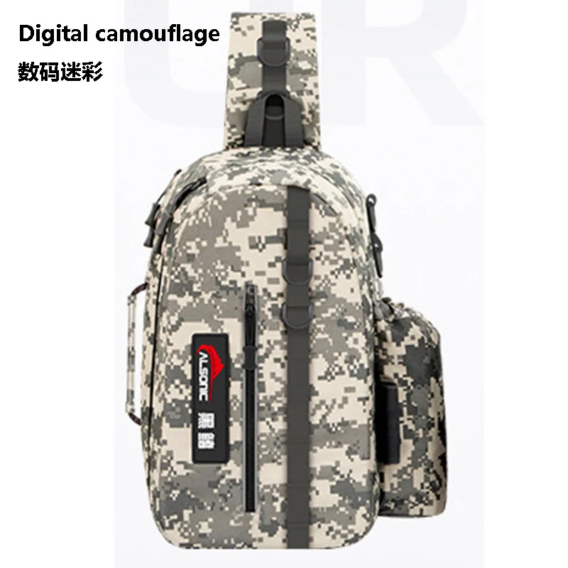 

Men's Military Tactical Shoulder Bags Camping Hiking Sports Trekking Crossbody Lure Fishing Outdoor Chest Bag For Male