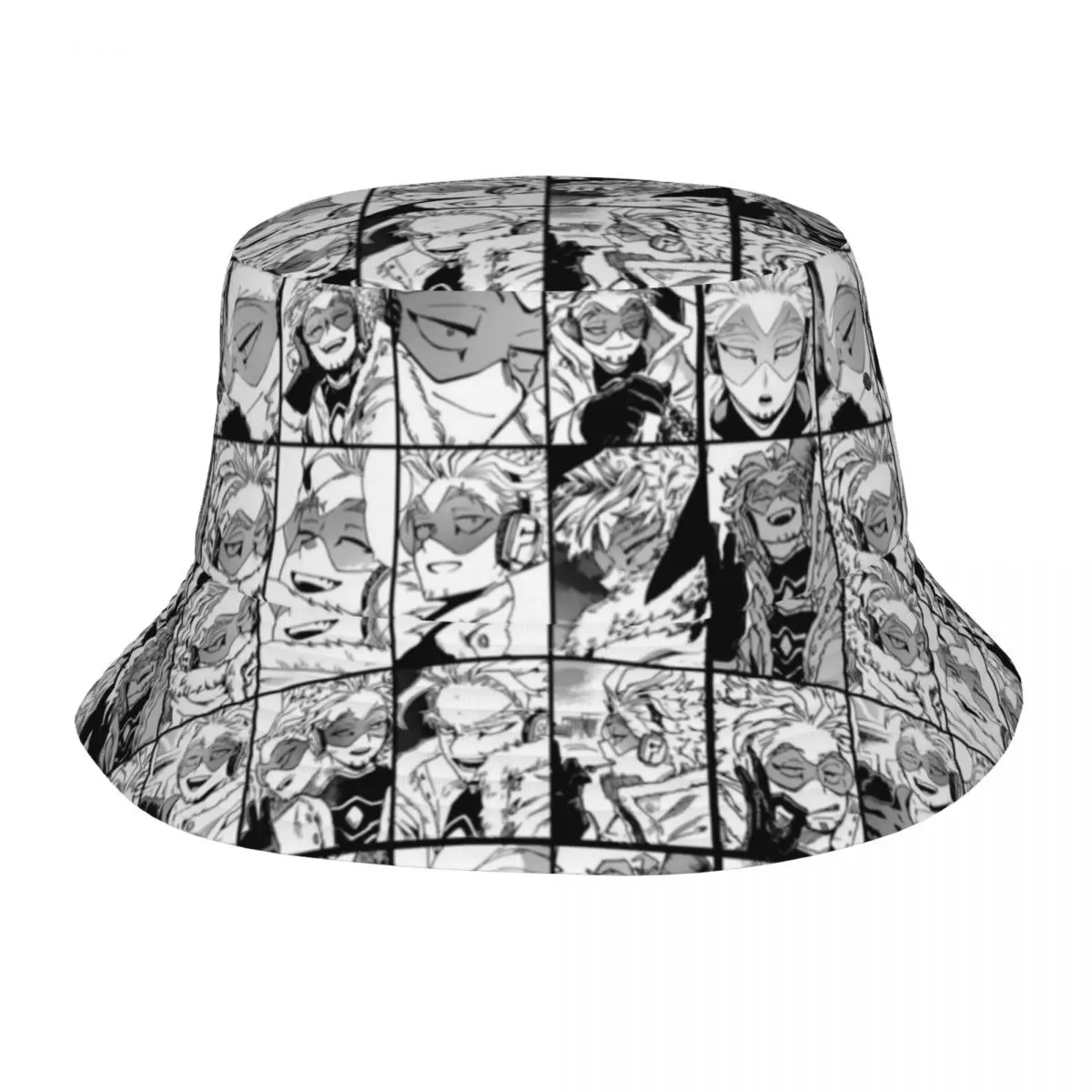 

Hawks Manga My Hero Academia Bob Hats for Men Women Anime Floppy Hat Trendy Packable for Camping Fisherman Cap Boonie Hat