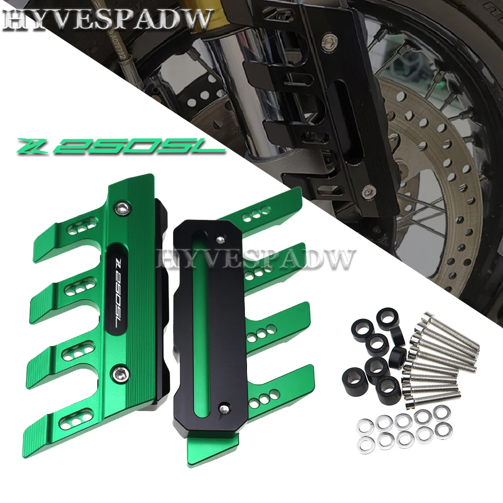 

Переднее крыло мотоцикла, боковая защита, брызговик, Слайдеры для Kawasaki Z250SL Z250 SL, универсальные аксессуары