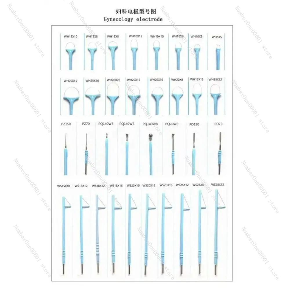 Высокочастотный хирургический электрод для ножа в гинекологическом стиле