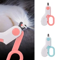 pet nail clippers with led light injury proof cats dog mini nail scissors small pets grooming cleaning tools pet accessories