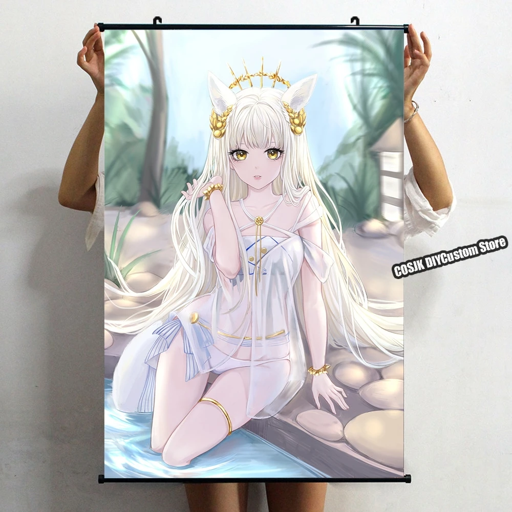 Платиновый постер в стиле аниме Рыцари настенный свиток для украшения дома