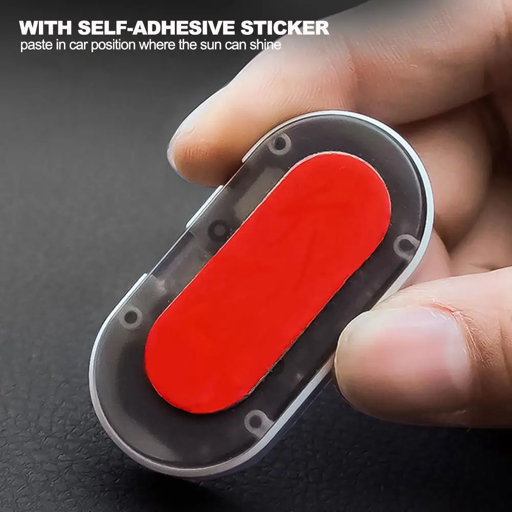 Поддельный Автомобильный Фонарь безопасности на солнечной батарее манекен с