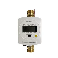 iso 4064 brass interface wide measurement range ultrasonic water meter for ground