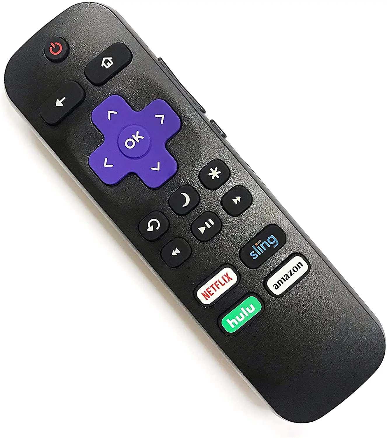 

Original Amaz247 Remote for Roku Built-in TV, Compatible with TCL/Hisense/Hitachi/Haier/RCA/Philips/LG/Element/Sanyo ROKU TV