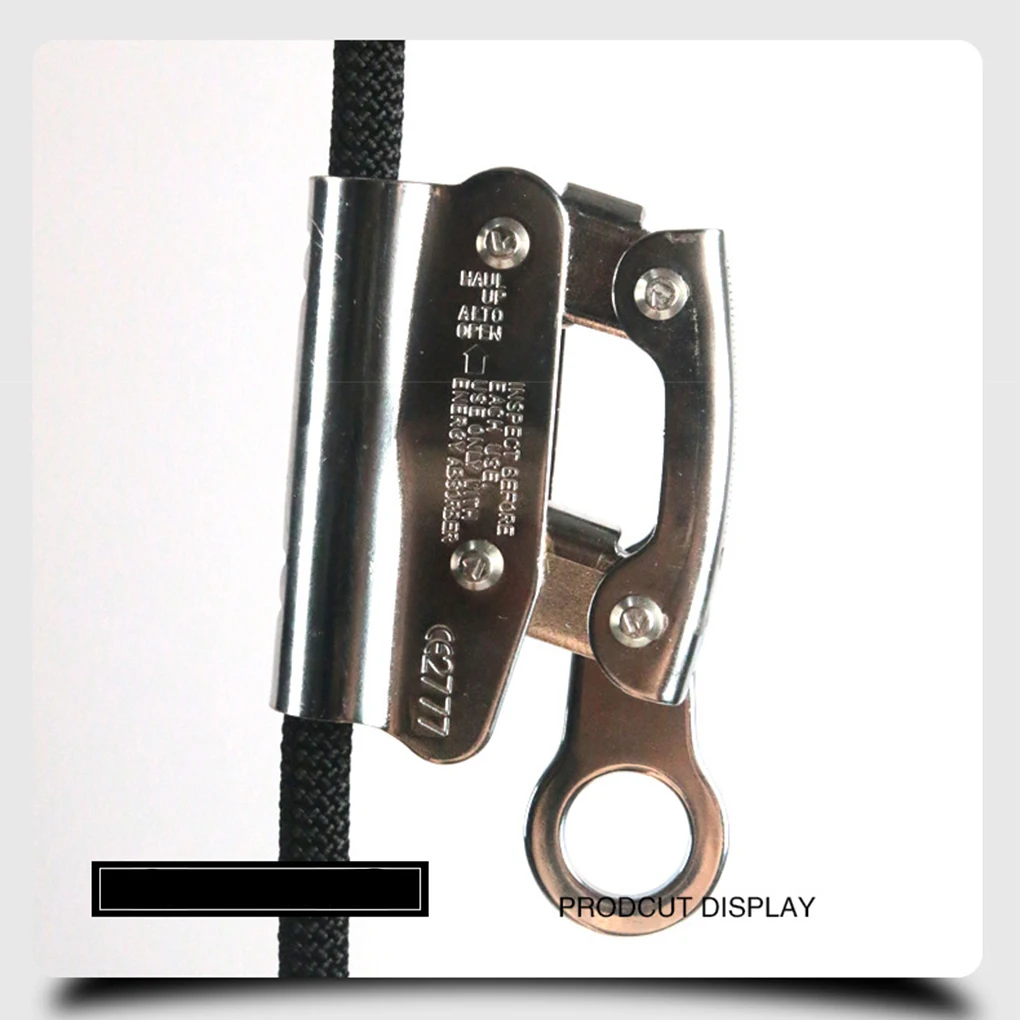

Carabiner Lock Self-locking Rope Grab Locks Climbing Anti-fall Locking Tool Outdoor Professional Electrical Working