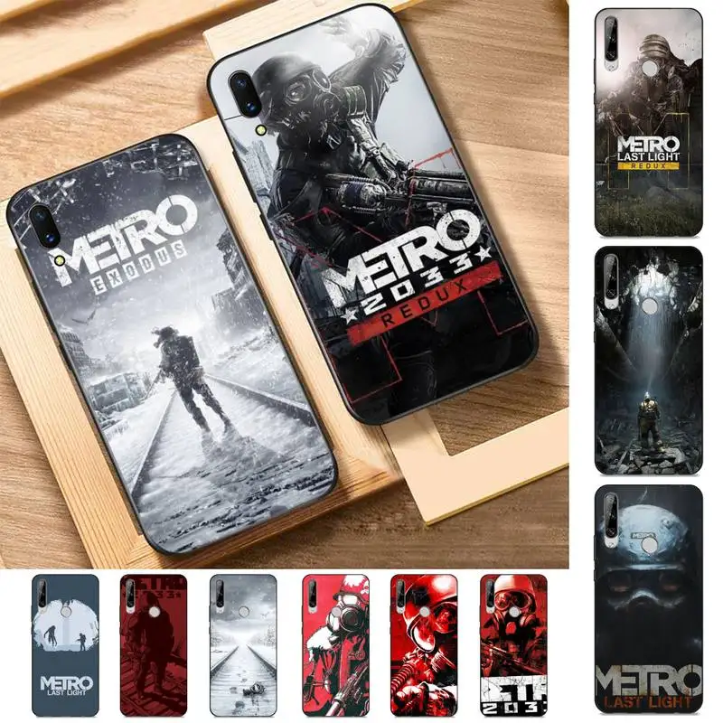 

Metro 2033 Phone Case for Huawei Y 6 9 7 5 8s prime 2019 2018 enjoy 7 plus