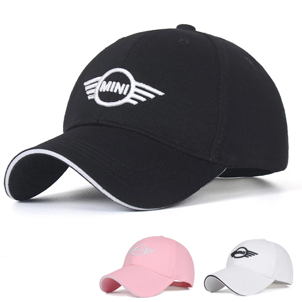 

car accessories 3D Embroidered baseball cap for mini coopers R56 R50 R51 R52 R53 R52 R55 R57 r58 r59 R60