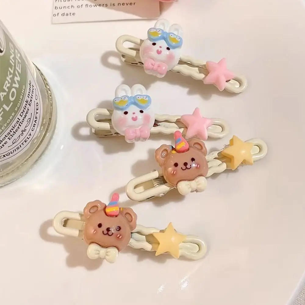 Новинка заколка для волос со звездами из сплава фея милая Y2K допамин аксессуары