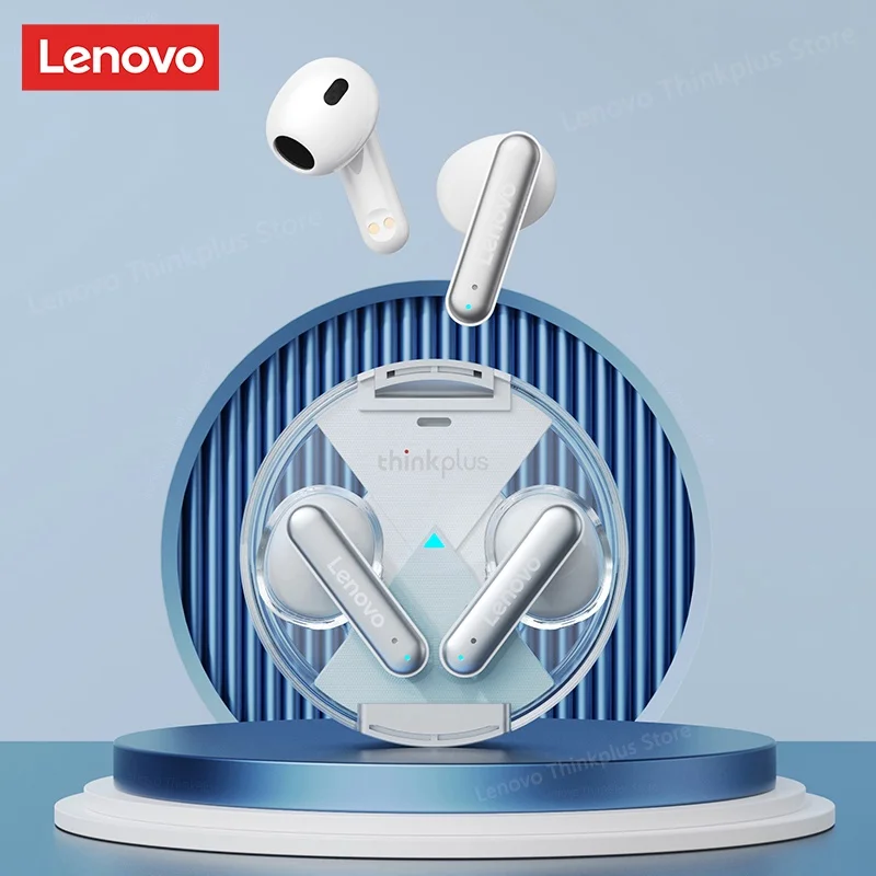 

Оригинальные беспроводные наушники Lenovo LP10 TWS Bluetooth 5,2, наушники с шумоподавлением и микрофоном, гарнитура с длительным временем работы в реж...