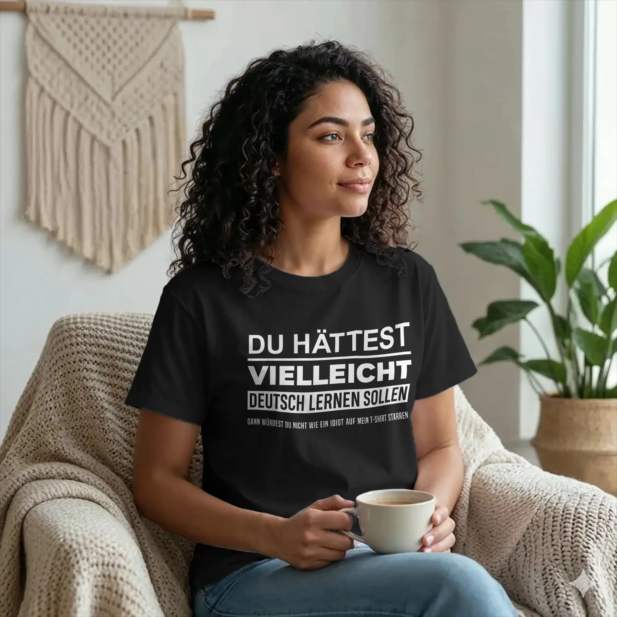 Фото Мужская футболка с забавной надписью «You Should Learn German», хлопковая, с коротким рукавом, с круглым вырезом, новинка, новое поступление №5