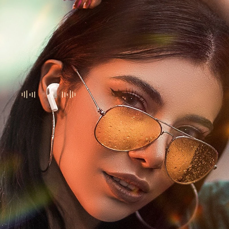 2022 Tws Pro 6 Bluetooth-гарнитура Беспроводные наушники с сенсорным управлением