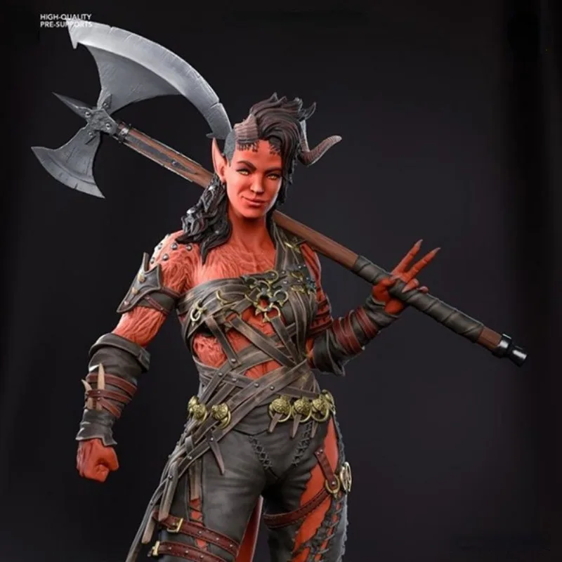 1:24 75 мм фотография Набор Фэнтези хобби Диона статуя Кларк женщина дьявол