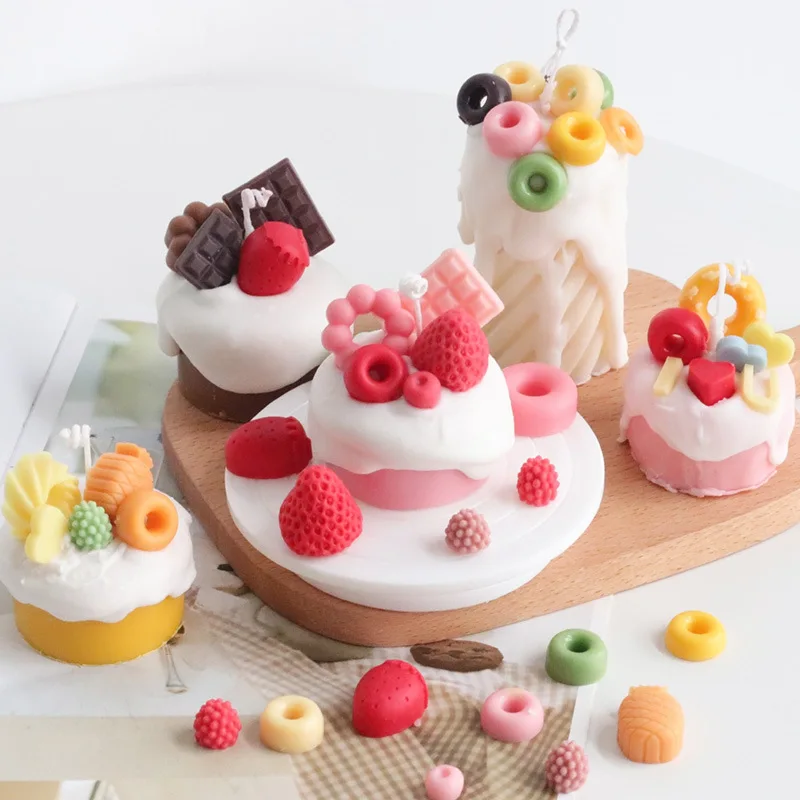 

Симпатичная силиконовая форма для торта, свечи, 3D креативная форма для мусса, кондитерских изделий, выпечки, шоколада, ароматов, свечей, воска, ручной работы, украшение на день рождения