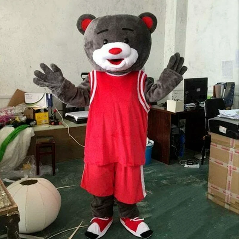 

Bear Mascot Costume Suit Cosplay Party Game Dress Outfit Halloween Adult Large-scale Event Costumes