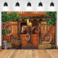 yeele horse birthday backdrop flower horse party background western cowgirl cowboy horse birthday decorations photoshoot props