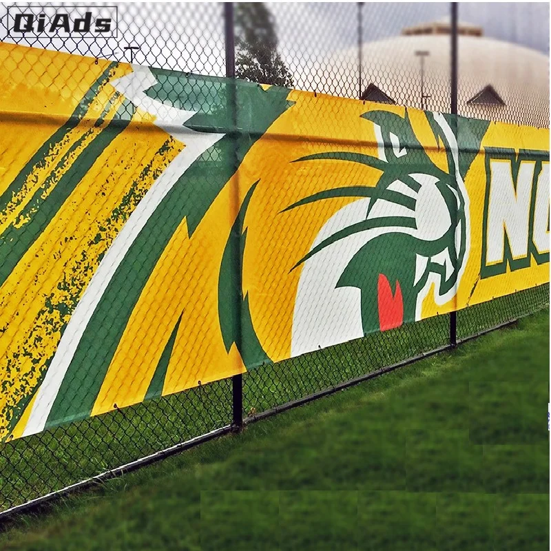 Qiads индивидуальный размер изображения дизайн DIY рекламный фон печать ПВХ уличная