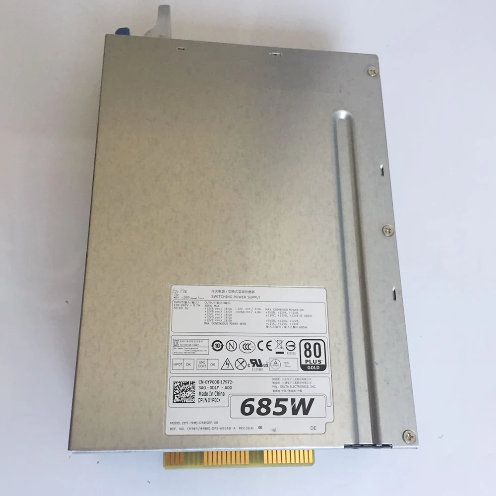 D685EF-00 для DELL T3610 T5610, рабочая станция, DPS-685AB A YP00X 685W