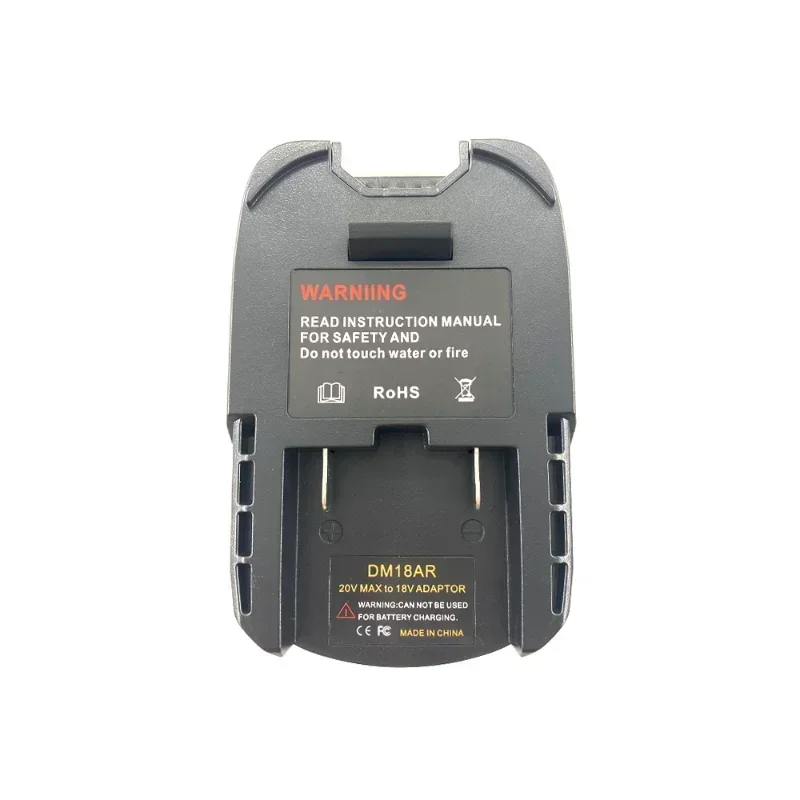 Адаптер-преобразователь батареи DM18AR для Milwaukee/Dewalt 18 в 20
