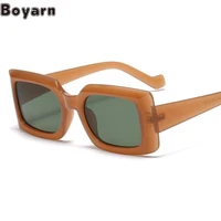 boyarn new steampunk fashion sunglasses men and women simple square sunglasses big frame street shot sunglasses