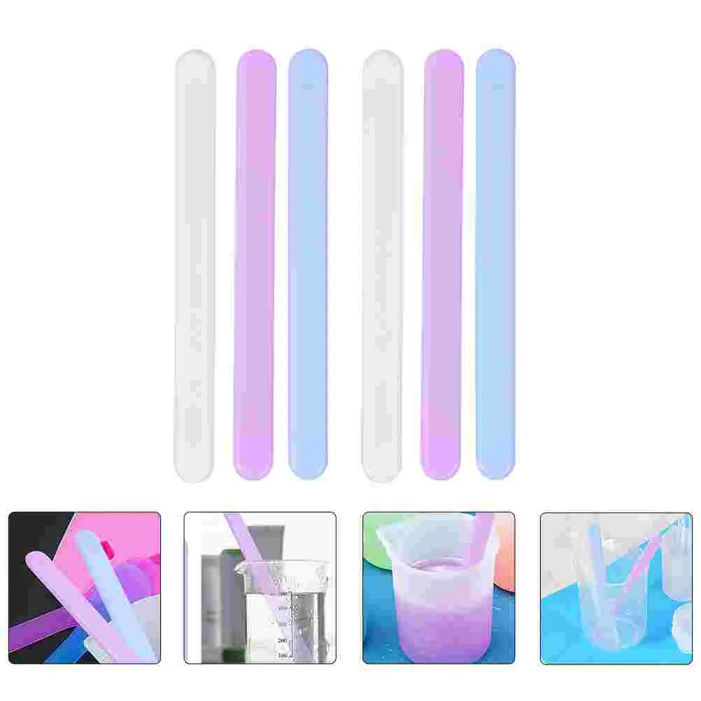 

Silicone Sticks Stir Stick Stirring Facial Mixing Applicator Makeup Epoxy Rod Resintools Mudstirrer Diy Spatula Salon Beauty