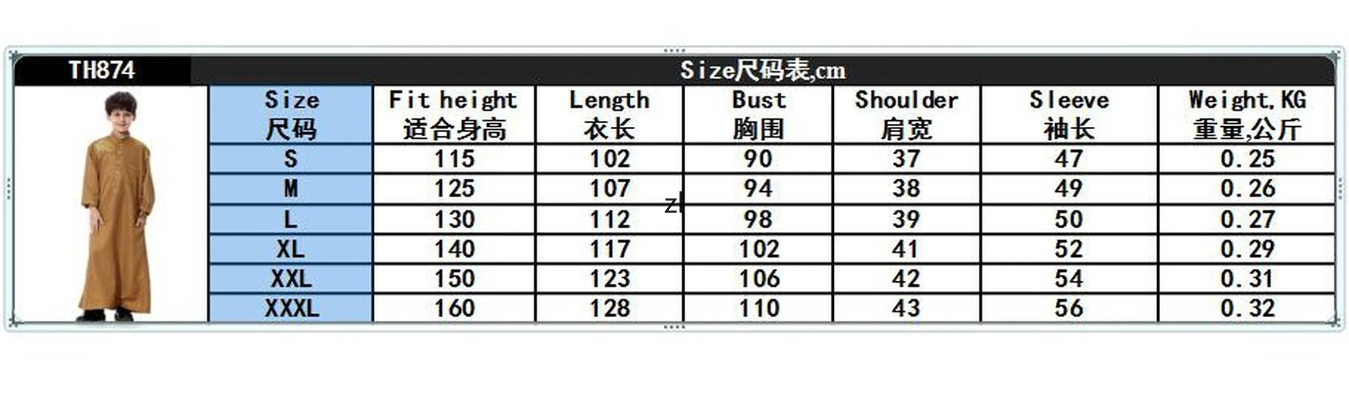 Muslim Abaya for Boys Jubba Thobe Middle East Long Robes Kaftan Arab Dubai Adult Long sleeve Islamic Clothing