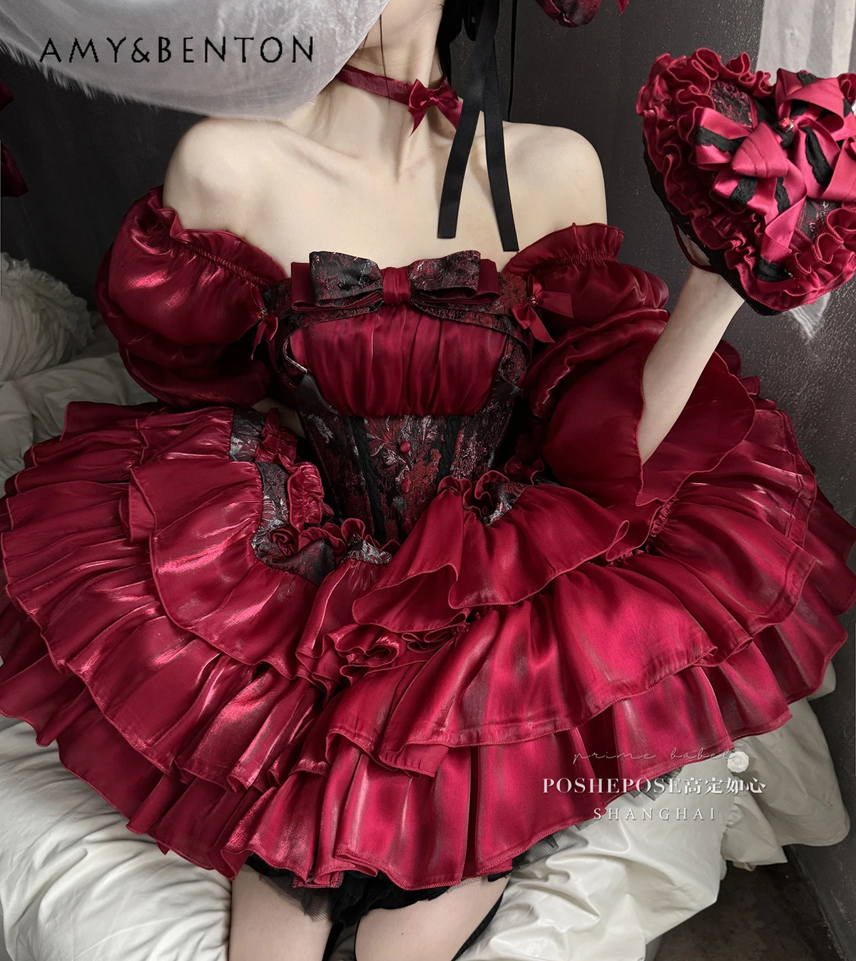 Субкультура Ретро Тяжелая промышленность Платья-пачки Оригинальный дизайн