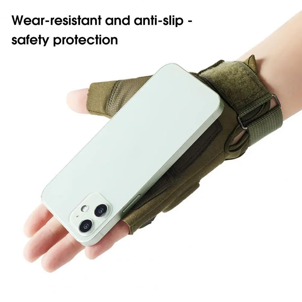

Fashion Climbing Gloves Thick 3 Colors Absorbs Vibration Sports Gloves Tactical Work Gloves Military Gloves 1 Pair