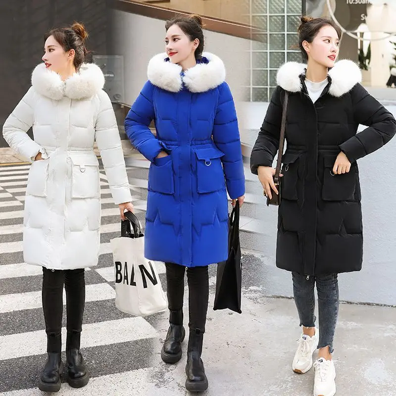 

Женский пуховик на молнии, с капюшоном и карманами