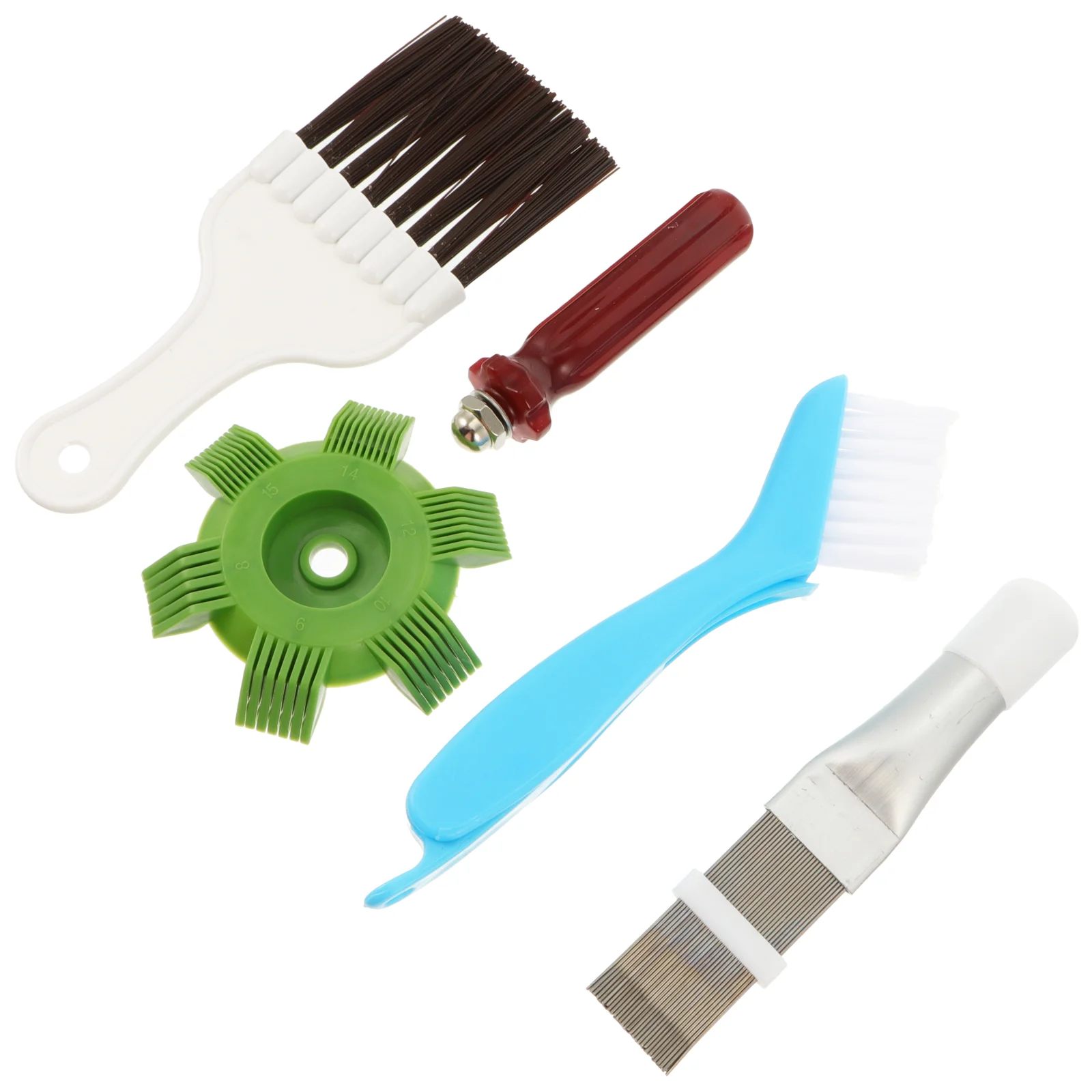 

Air Conditioner Cleaning Brush Conditioning Condenser Vents Straightener Tool Fin Metal Nozzle for washing the radiator