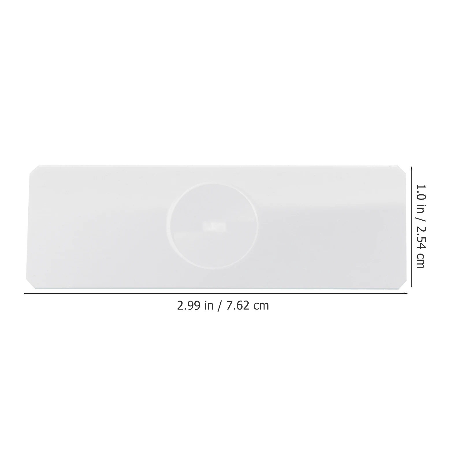 50 шт. стеклянные предметные стекла для микроскопа лабораторные водных образцов