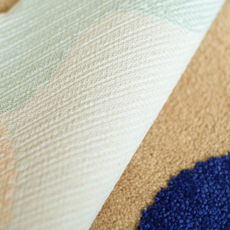 Красочный волнистый коврик для спальни ванной мягкий ковер гостиной