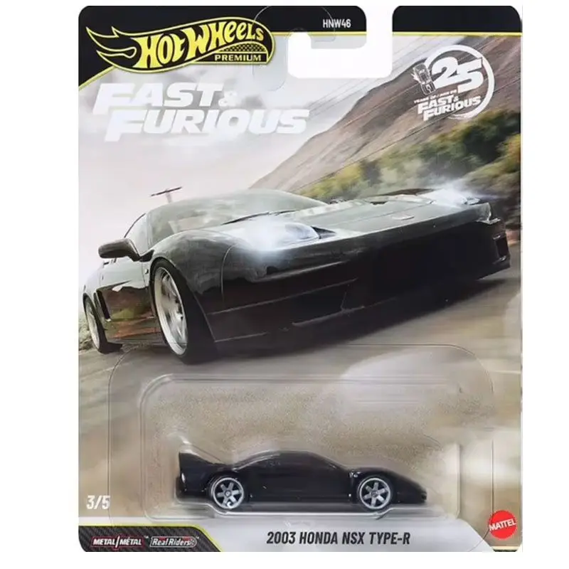 Фото Коллекционная серия Hot Wheels Car Culture Premium: Модели автомобилей из фильма «Форсаж» — Dodge Charger, Challenger, Honda NSX, BMW M5 (литые игрушечные модели) №3