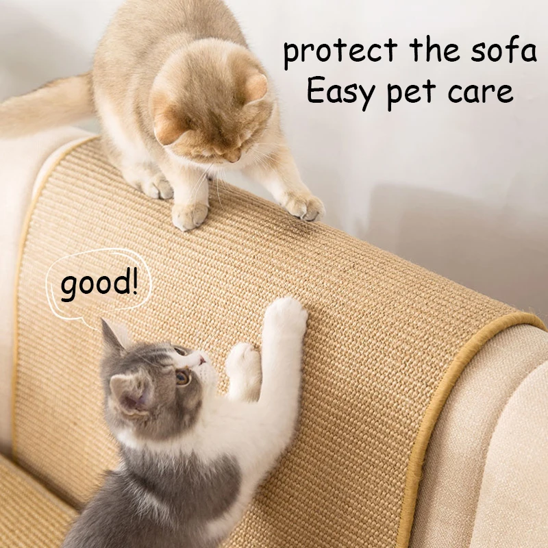 

Cat Scratcher Sofa Supplies For Cats Scratching Post Toy For Cat Claw Protection Mats Furniture Protector With Scratching Post