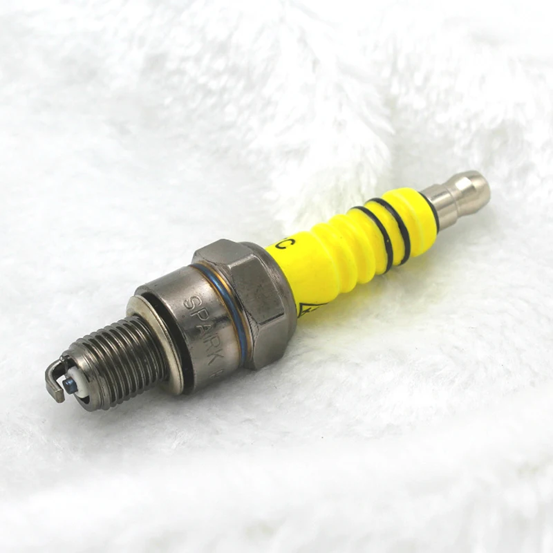 

Motocycle 10mm A7TC/D8TC Spark Plug for Dirt Bike Moped GY6125CC Scooter Modification Single-Electrode Sparking Plug Nozzle