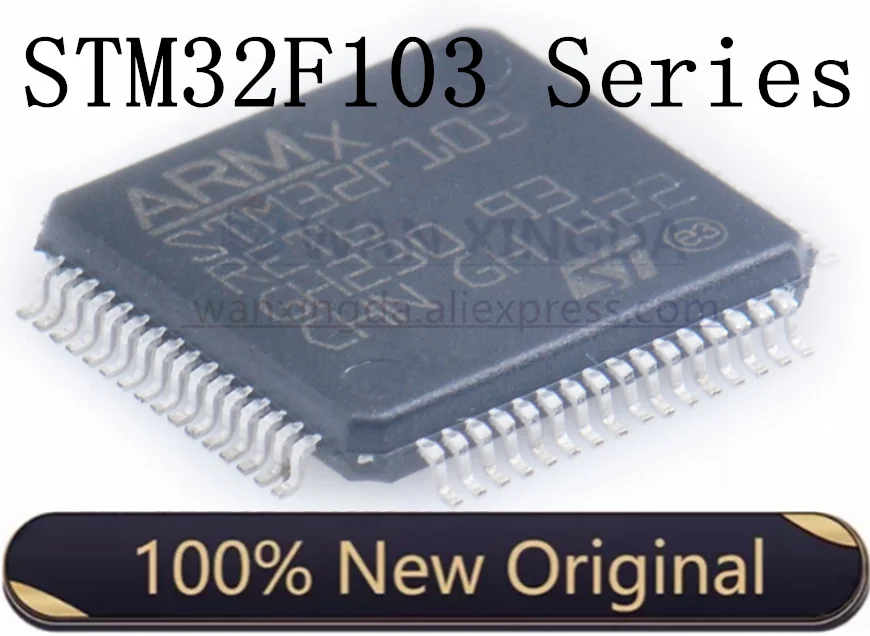 Чип STM32F103RCT6 STM32F103R8T6 STM32F103RBT6 STM32F103RDT6 STM32F103V8T6 STM32F103VBT6 STM32F103VET6 Stm32F103ZET6 - купить по
