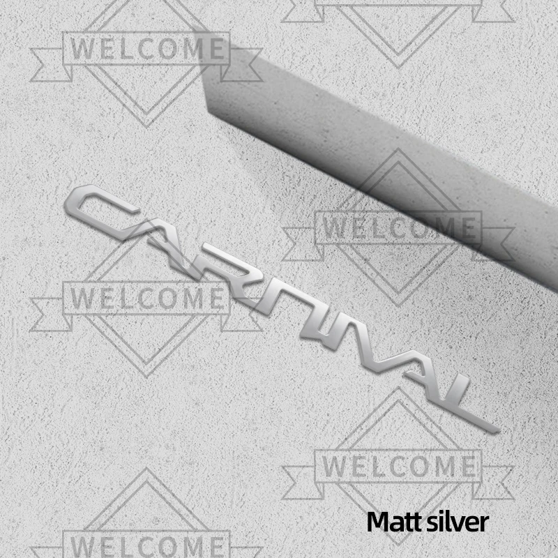 

3D наклейки на автомобиль для KIA Carnival KA4 Hybrid HEV GT Line LX SX, эмблема, авто кузов, буквенный значок, наклейка на багажник, украшения, аксессуары