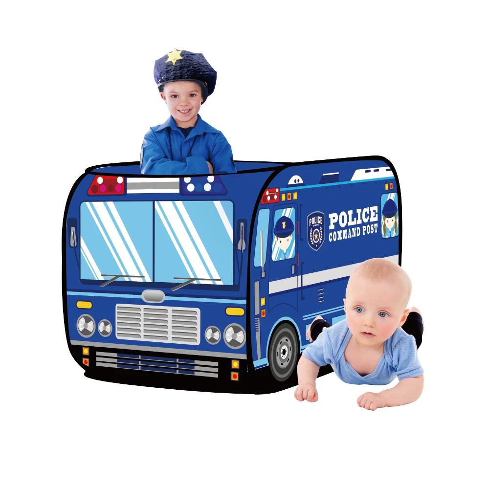 

Child play tent car police for children play tent for boys and girls outdoor activities Indoor