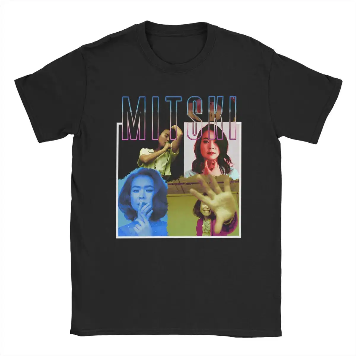 Мужская футболка Mitski Amazing хлопковая одежда с круглым воротником 6XL