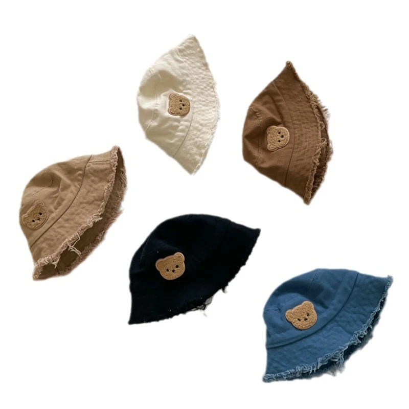 

Fashionable Children Fisherman Hat Wide Brim Cap Sun Hat for Outdoor Event Gift