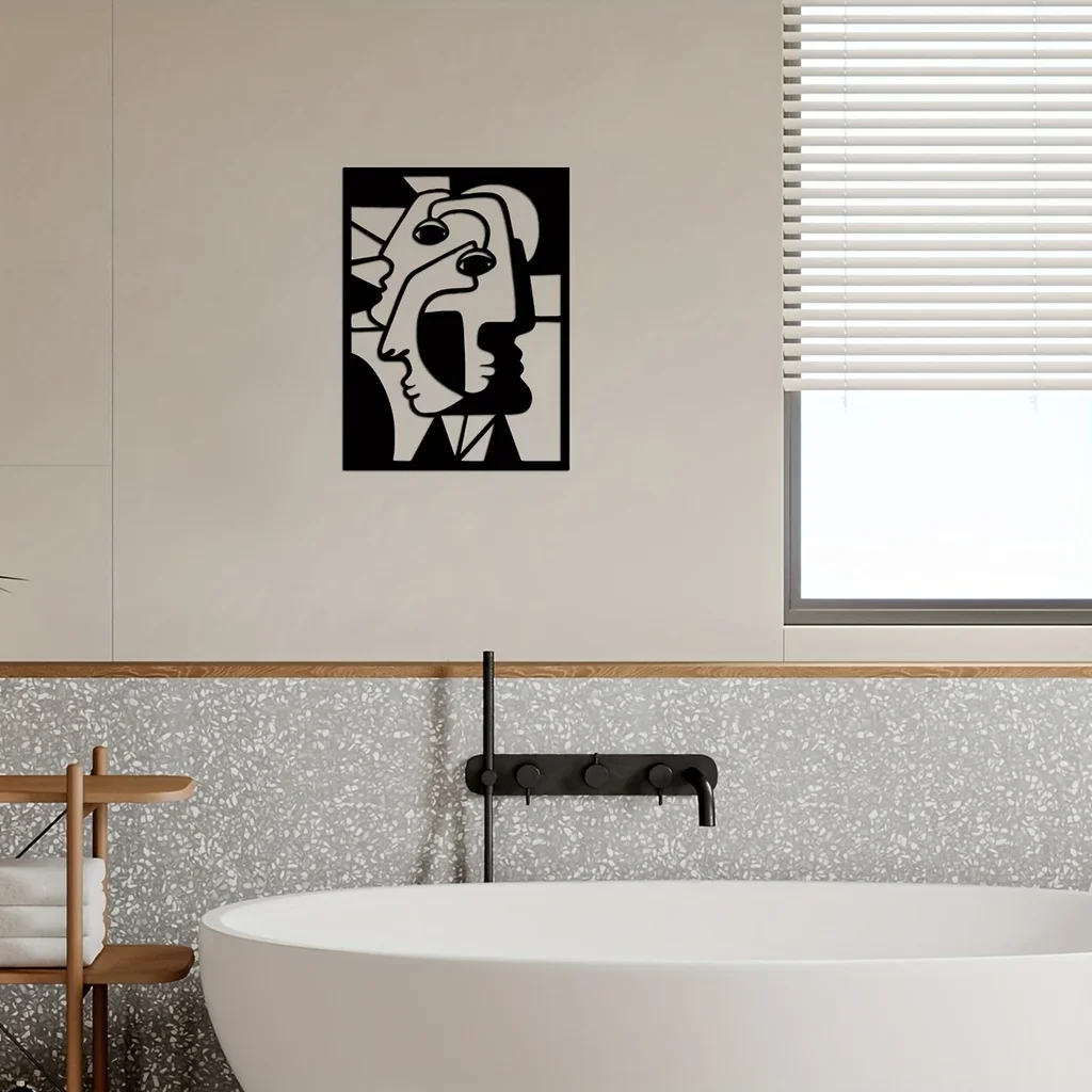 1 шт. Металлический Настенный декор Beastie Pie декоративная наклейка для спальни