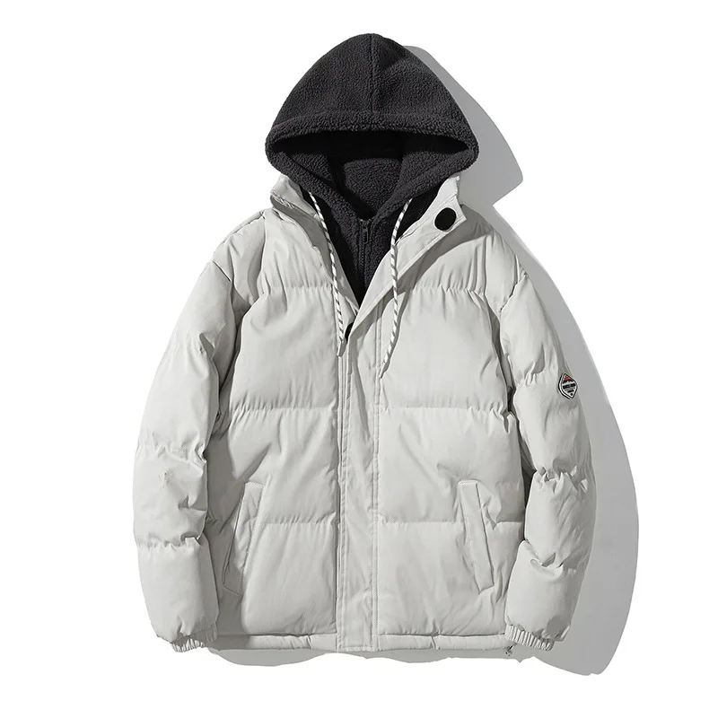 

Женская зимняя куртка, мужские парки, утепленное теплое пальто, однотонная парка, пальто, модная новая искусственная уличная одежда