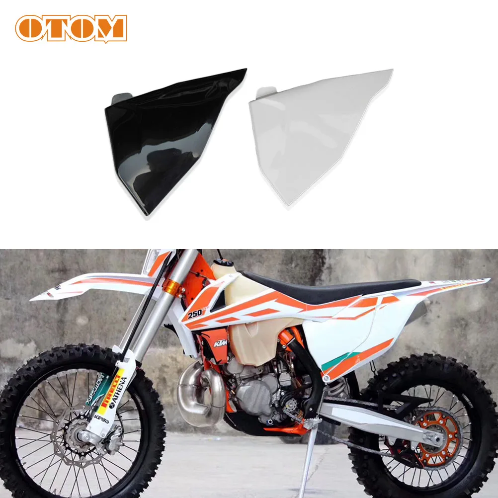 OTOM Motorcycle Rear Side Panel Dirt Bike Air Box Cover Tail Side Seat Panel Trim Fairing Cowl Case Guard For KTM SX SXF XC XCF