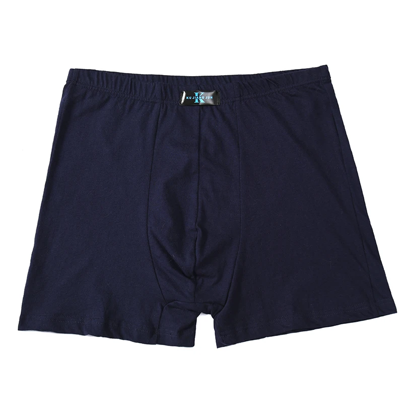 10XL-XL Plus  Men Cotton Underwear Male boxer  Solid Panties Shorts Men's  Underpants Breathable Intimate Man boxers Large Size