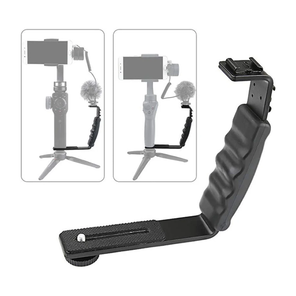 

Handheld Stabilizer Bracket Expansion Holder L-Type for DJI Osmo Mobile 4/OM4 3 for Zhiyun Smooth 4 Handheld Gimbal Stabilizer