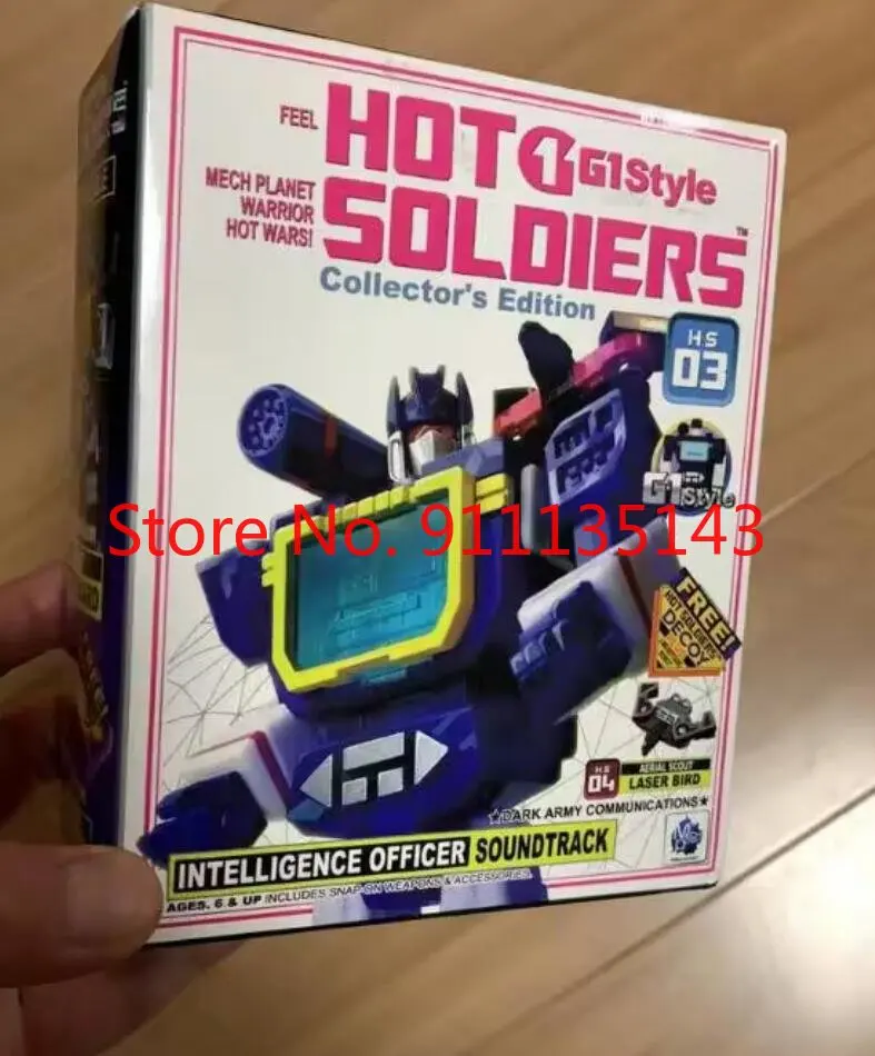 

MFT HS03 Soundwave Transformation Toys hobby collection Action Figure Deformation Robot Deformed Toy Holiday Gift