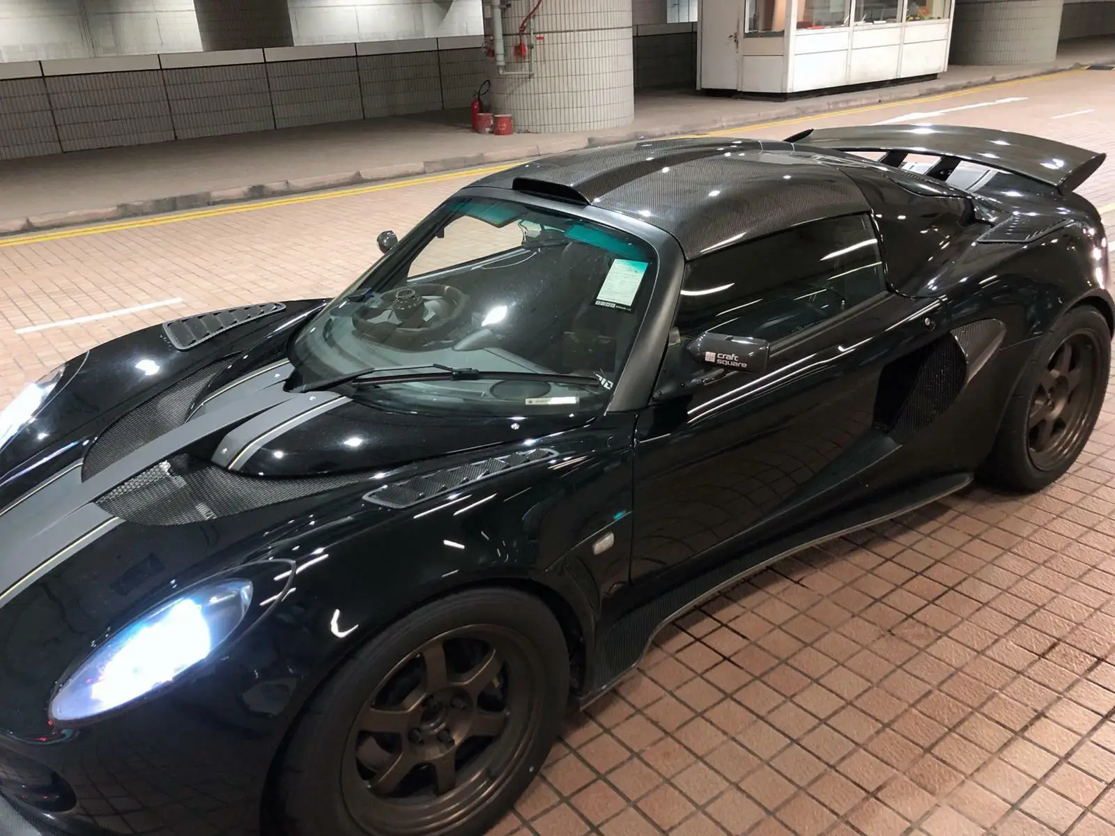 Крыша из настоящего углеродного волокна подходящая для Lotus 2004-2015 требует Elise S2 S3