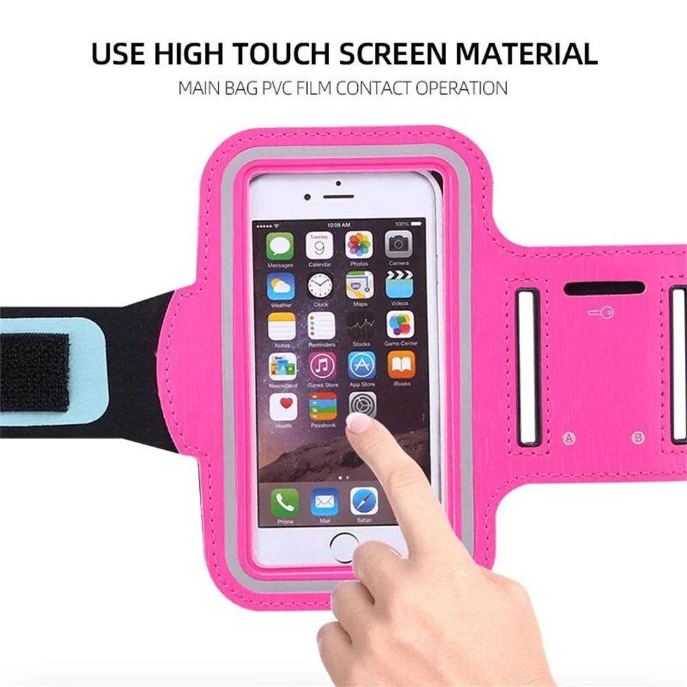 Наружный спортивный держатель для телефона чехол на руку смартфонов Xiaomi Poco M4 Pro 5G