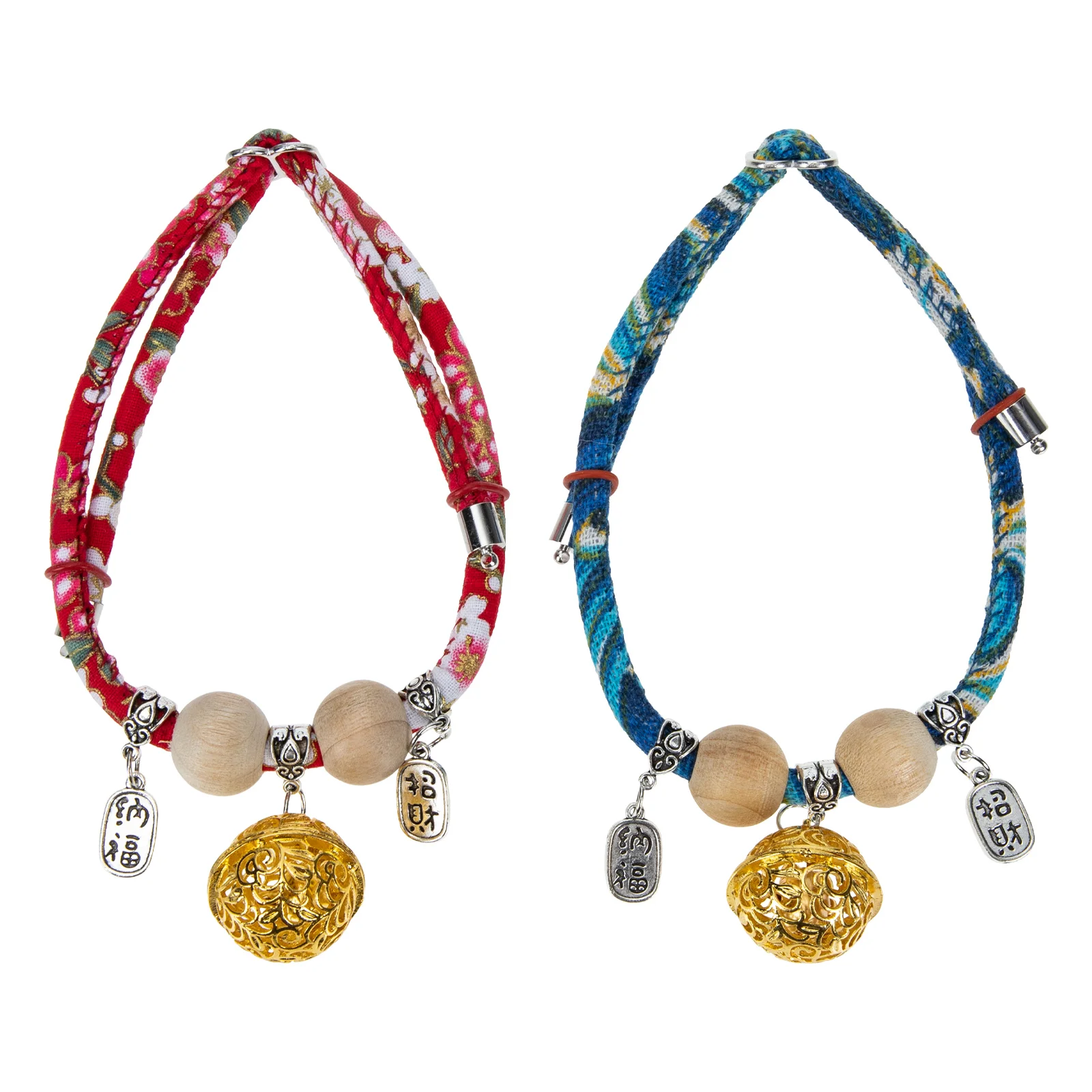 

Ошейник для собак и кошек в японском стиле, аксессуар от блох, 2 шт.